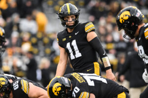 Iowa's Mark Gronowski.