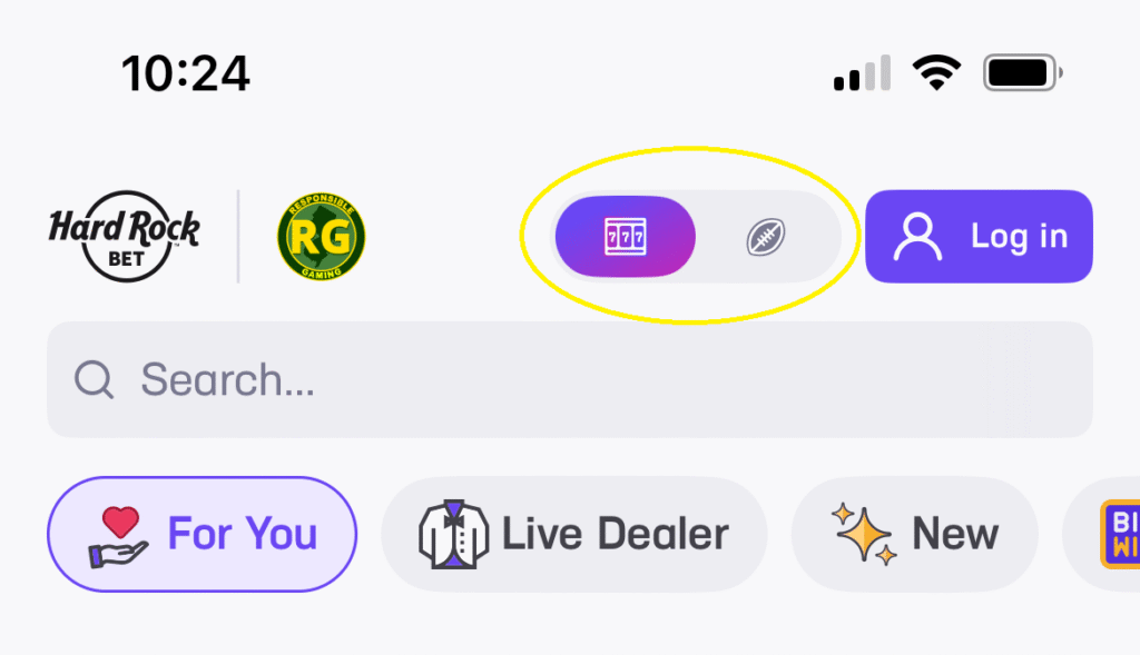 Hard Rock Bet Casino icon