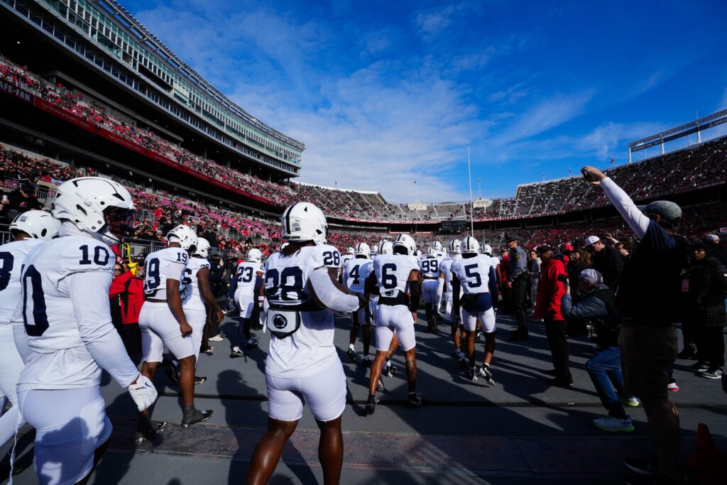 Penn State football against Ohio State.