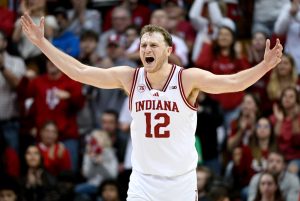 Indiana hosts Iowa on Saturday.