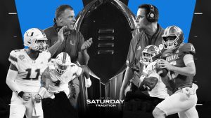 Indiana vs Miami in national championship game.