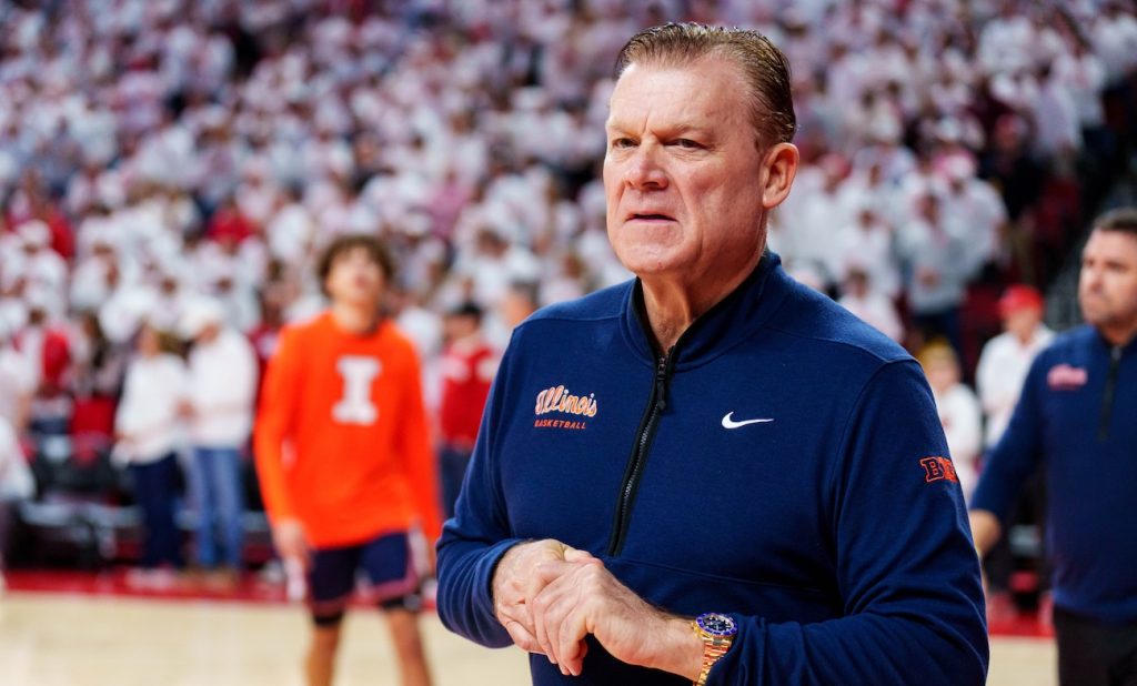 Illinois coach Brad Underwood.
