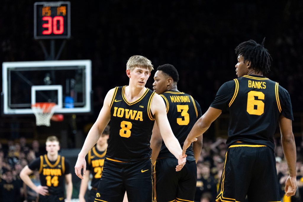 Iowa takes on Ohio State on Feb. 25.