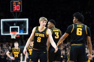 Iowa takes on Ohio State on Feb. 25.