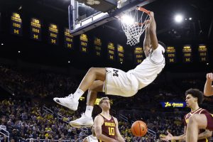 Michigan guard roddy Gayle Jr.