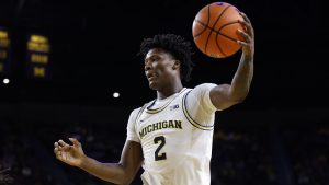 Michigan guard LJ Cason.