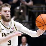 Braden Smith hopes to celebrate Senior Day with a win over Wisconsin.