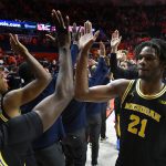 Michigan looks to stay hot tonight at Iowa.