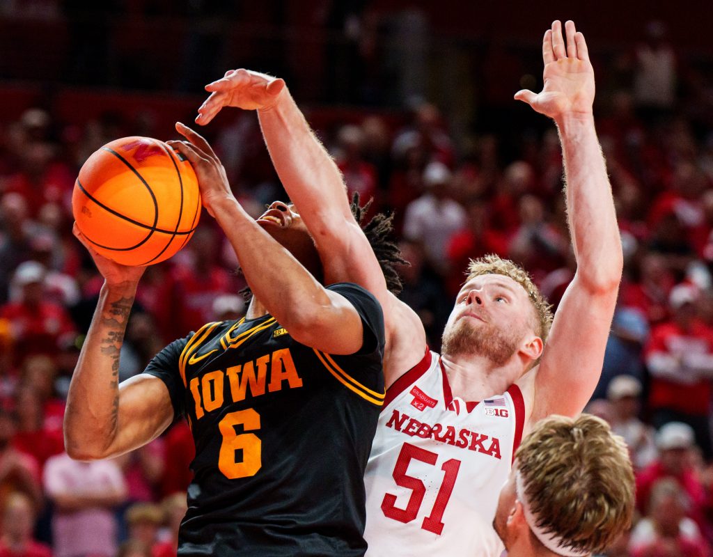 Iowa and Nebraska meet in the Sweet 16, with the winner advancing to the Elite Eight.