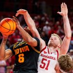 Iowa and Nebraska meet in the Sweet 16, with the winner advancing to the Elite Eight.