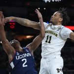 Michigan basketball vs. UConn.