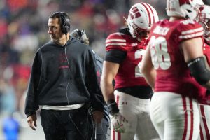 Wisconsin coach Luke Fickell.