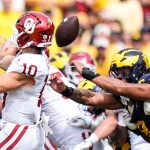 Michigan plays against Oklahoma.