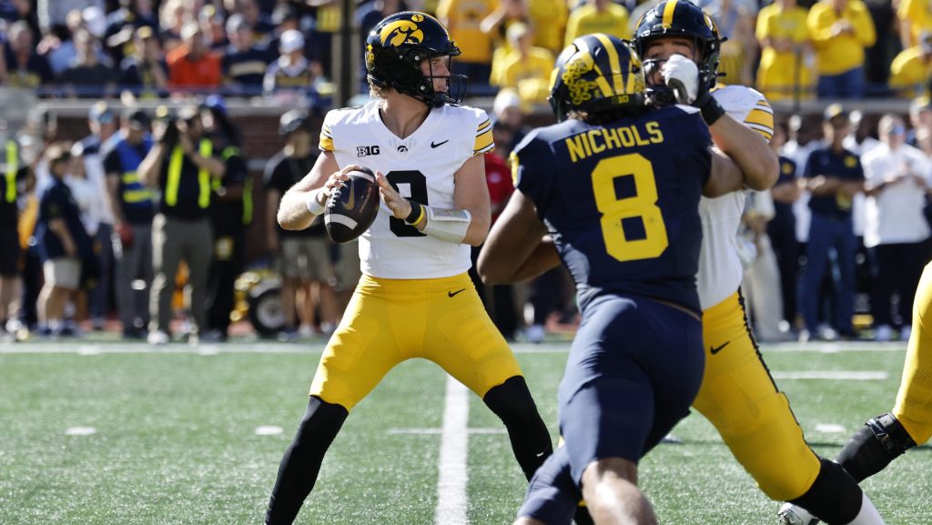 Iowa vs. Michigan.