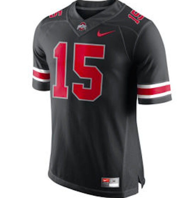 ohio state black jersey for sale