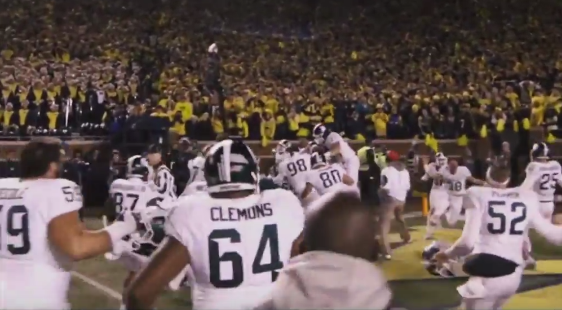 WATCH Michigan State fan drops "Back2Back" hype video