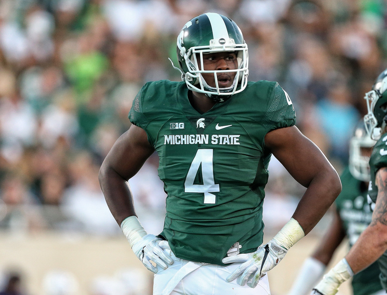 Michigan State star Malik McDowell ejected for targeting