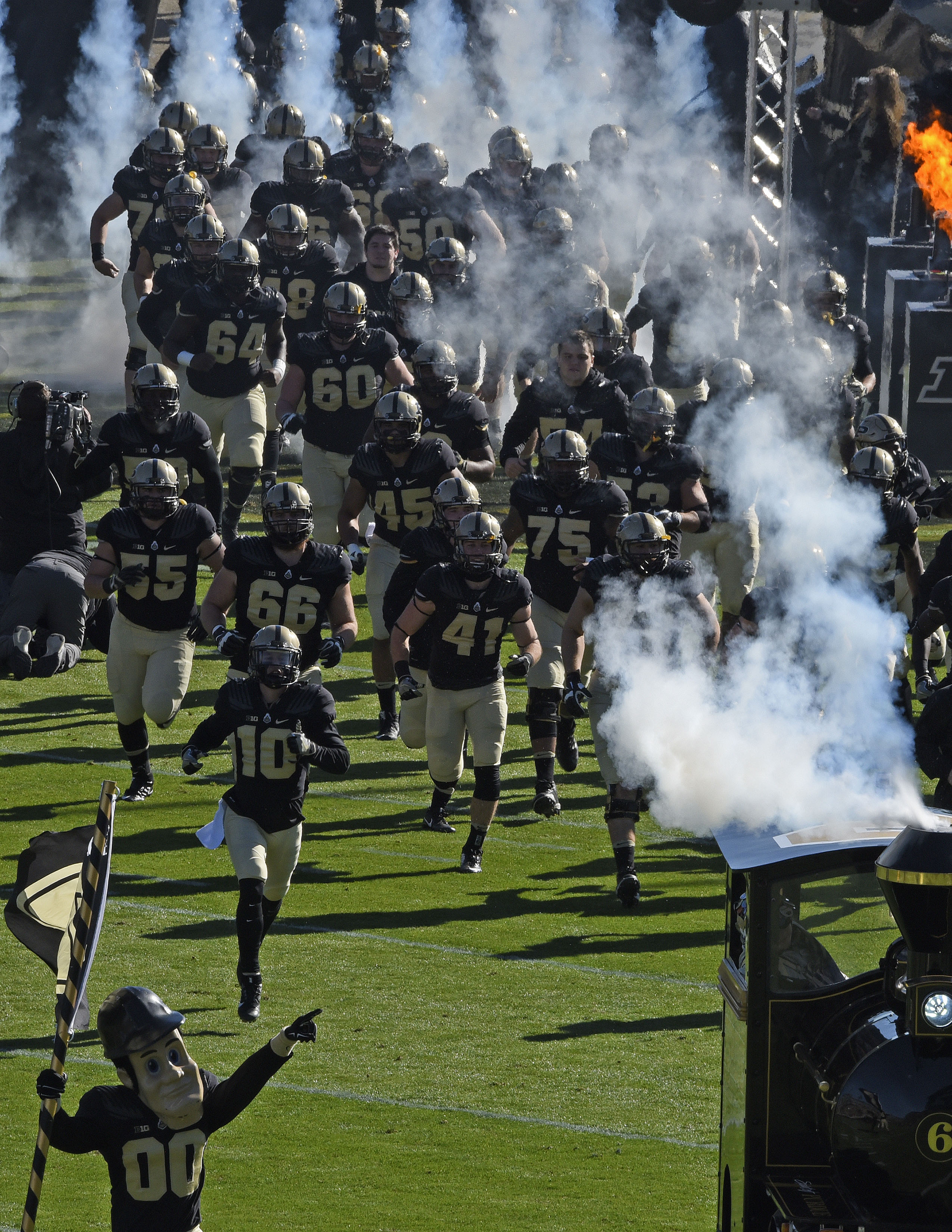 Purdue has new end zone design at RossAde Stadium