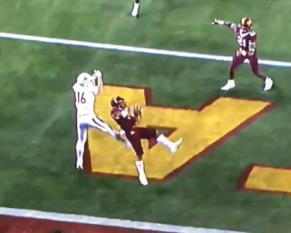 WATCH Antoine Winfield Jr. seals Minnesota win with miraculous INT