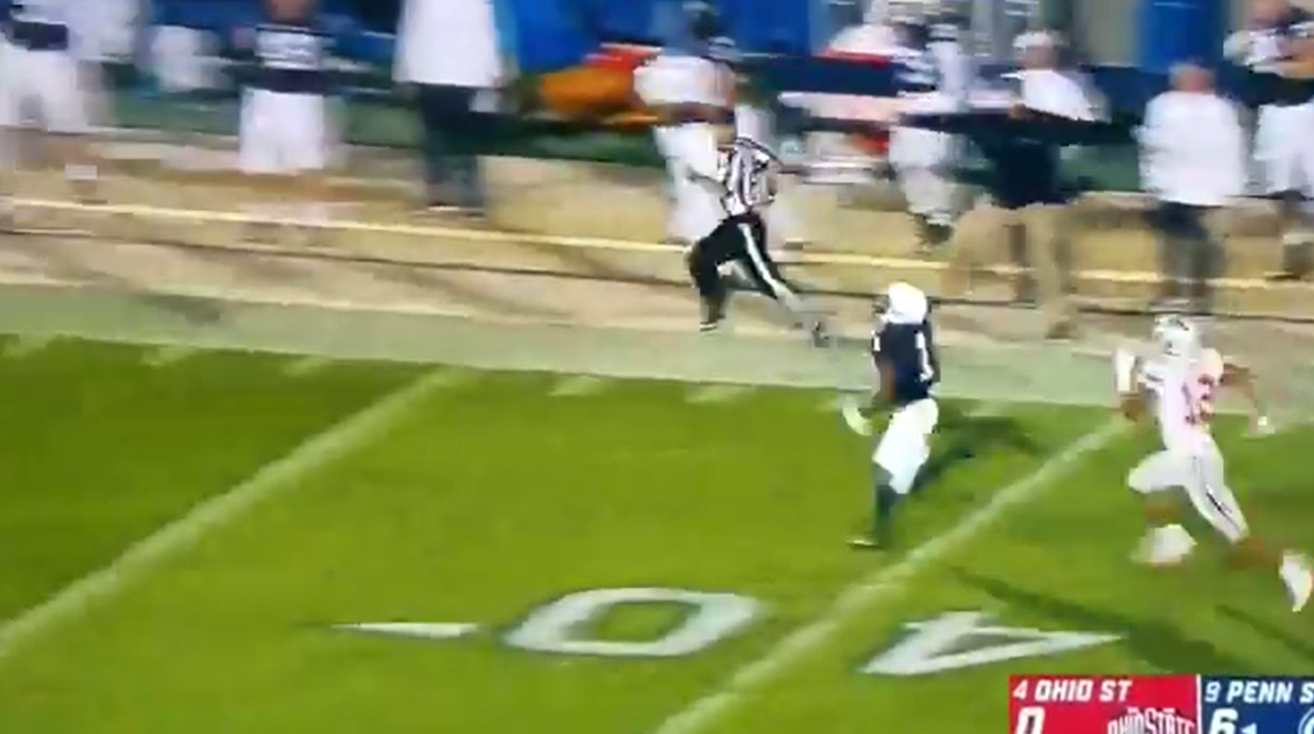 WATCH KJ Hamler embarrasses Ohio State's defense with explosive TD