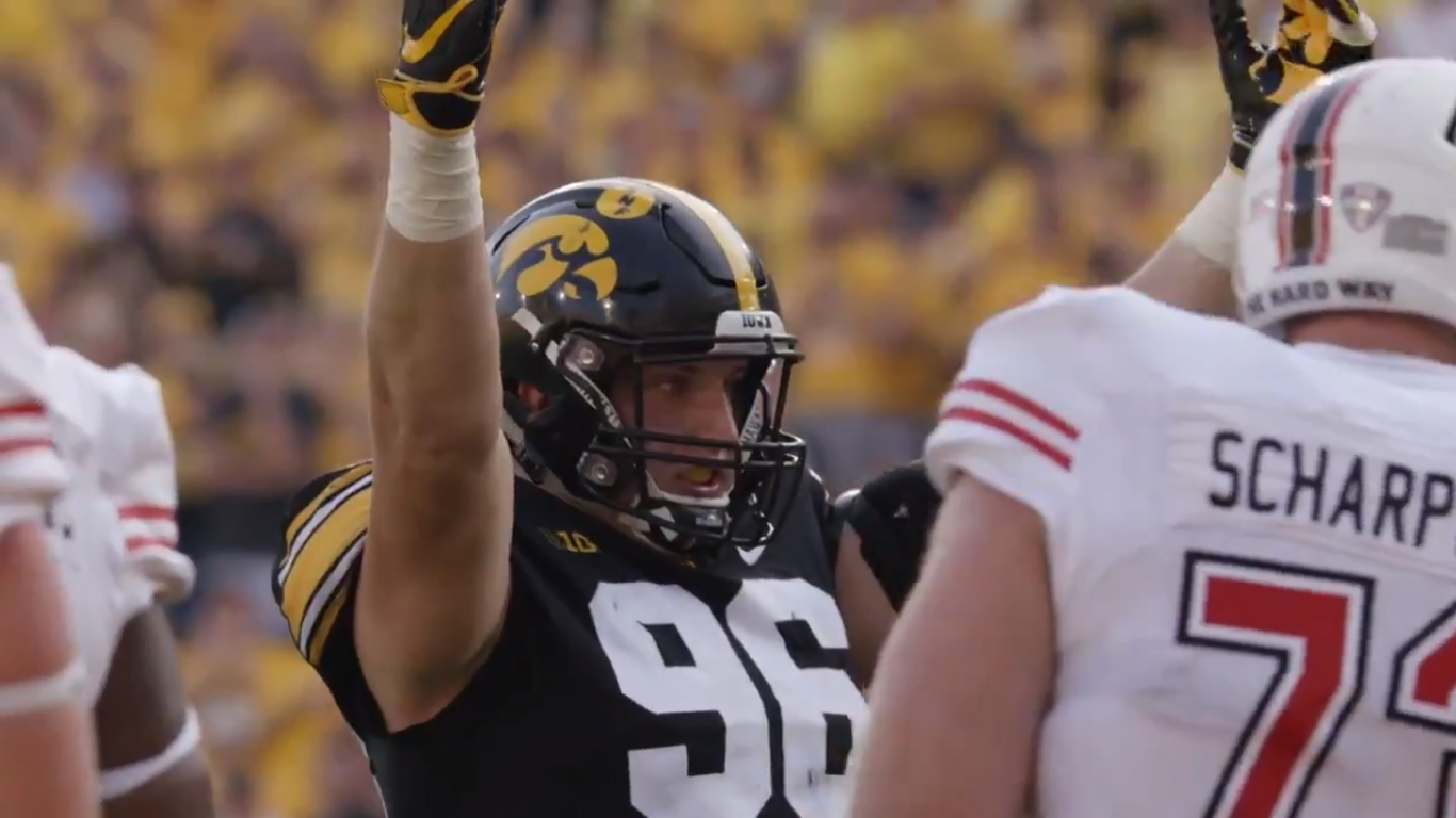 WATCH Iowa drops intense hype video ahead of rivalry battle with Iowa