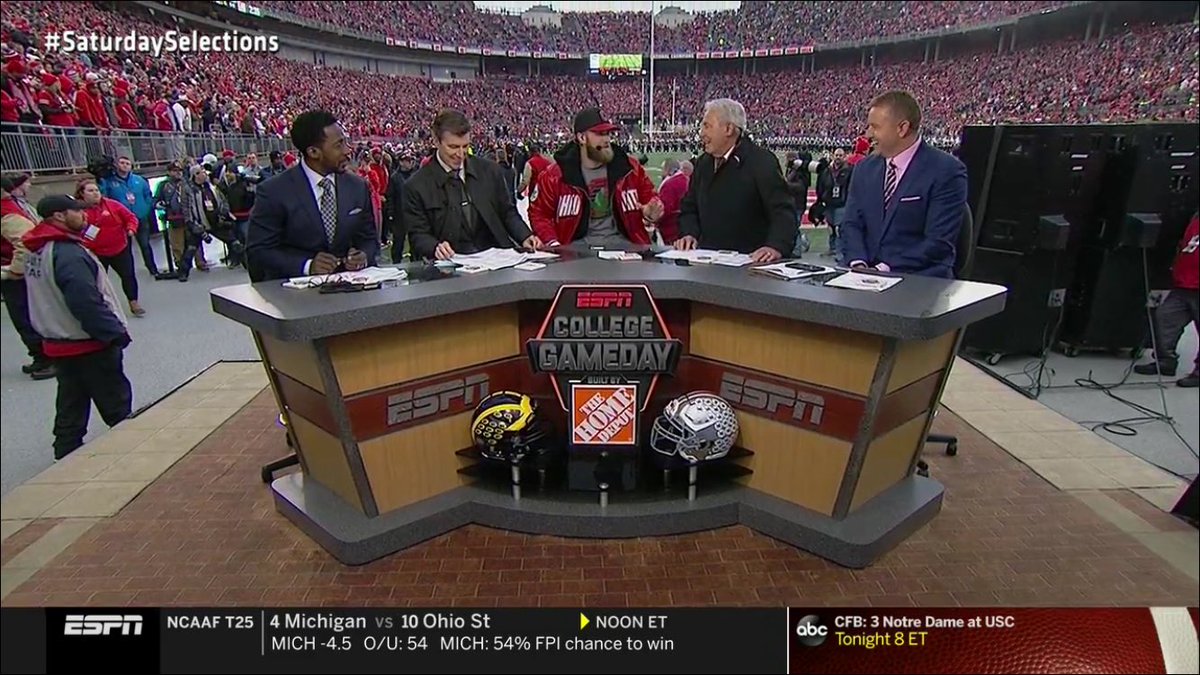 College GameDay picks Week 13 B1G games