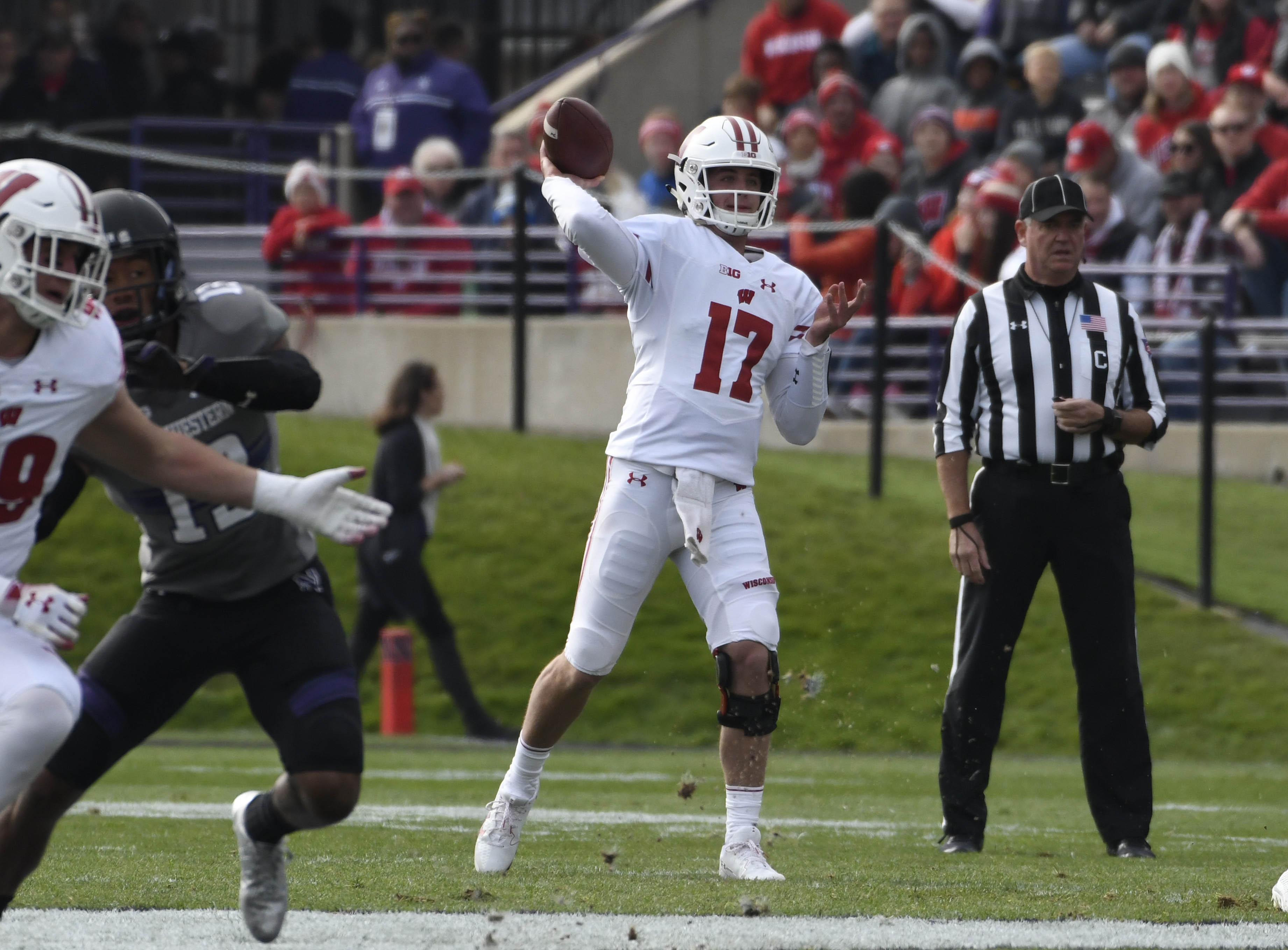 Wisconsin QB Jack Coan to make second career start today at Penn State