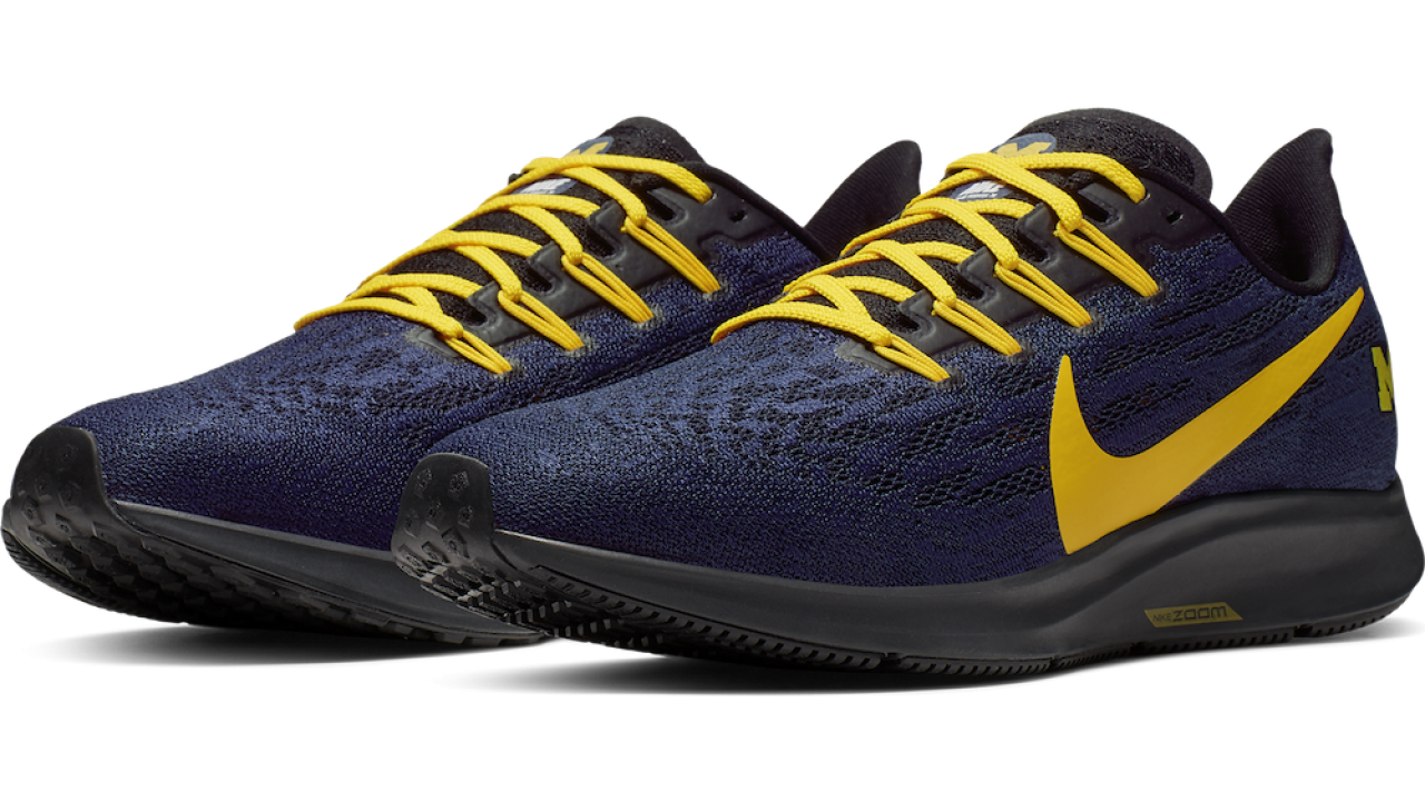 Michigan special edition nike pegasus michigan Nike shoes on sale now