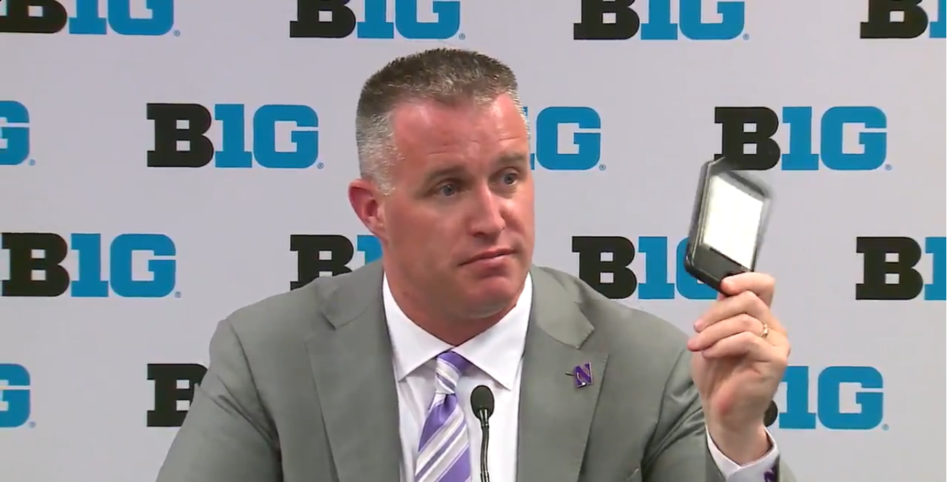 Why is college football attendance declining? Pat Fitzgerald blames
