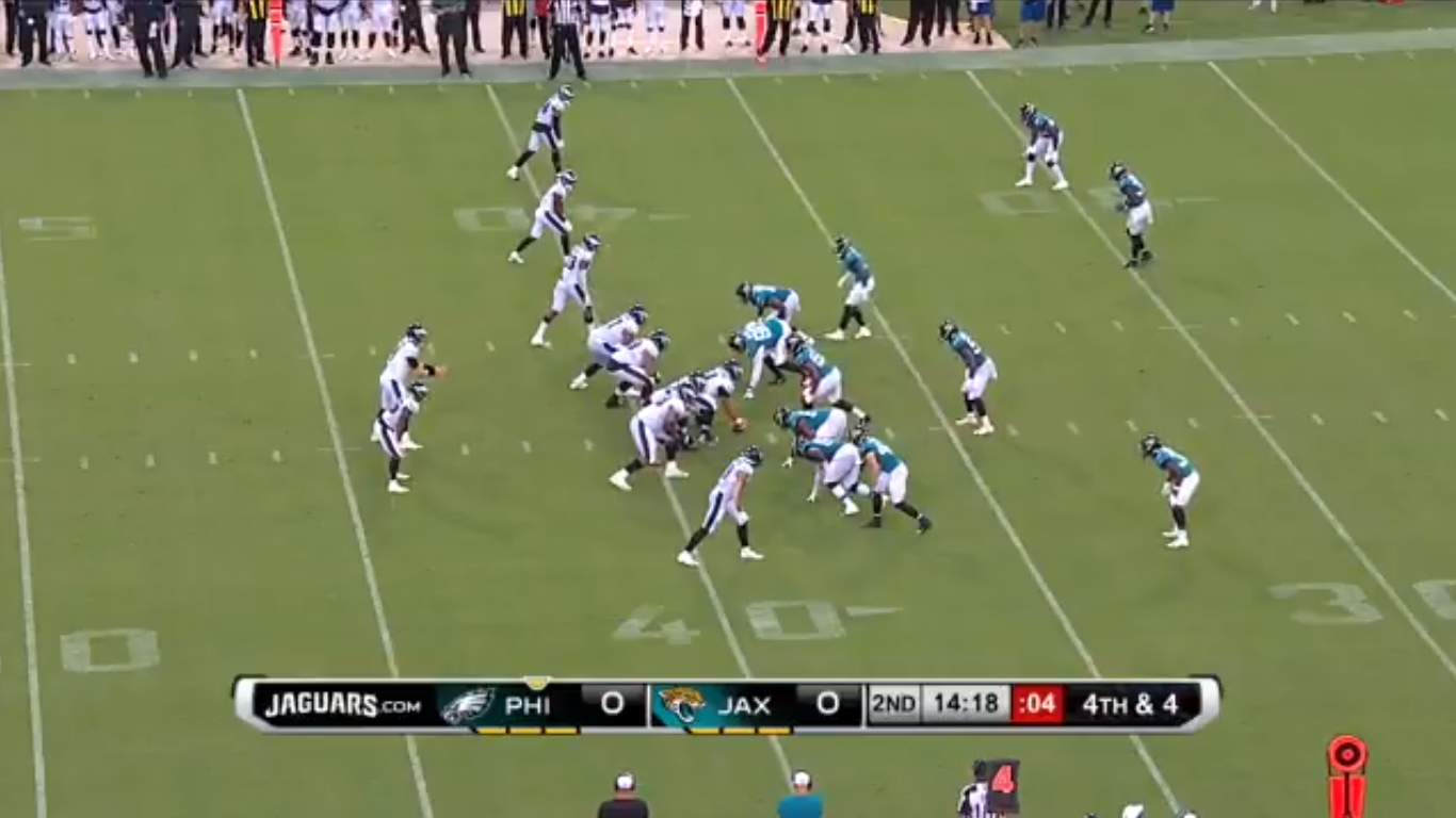 WATCH Clayton Thorson slings first NFL TD on fourth down play