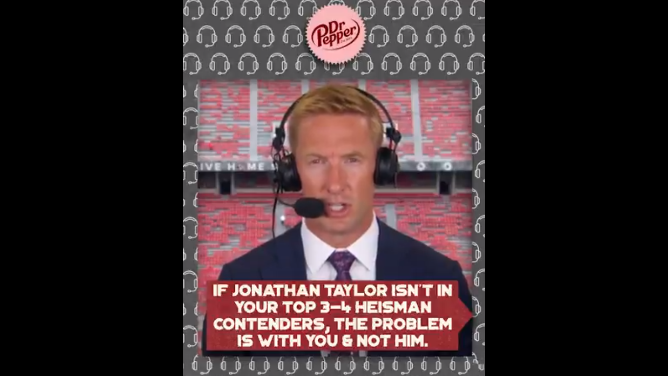 WATCH Joel Klatt analyzes why Jonathan Taylor better be one of your