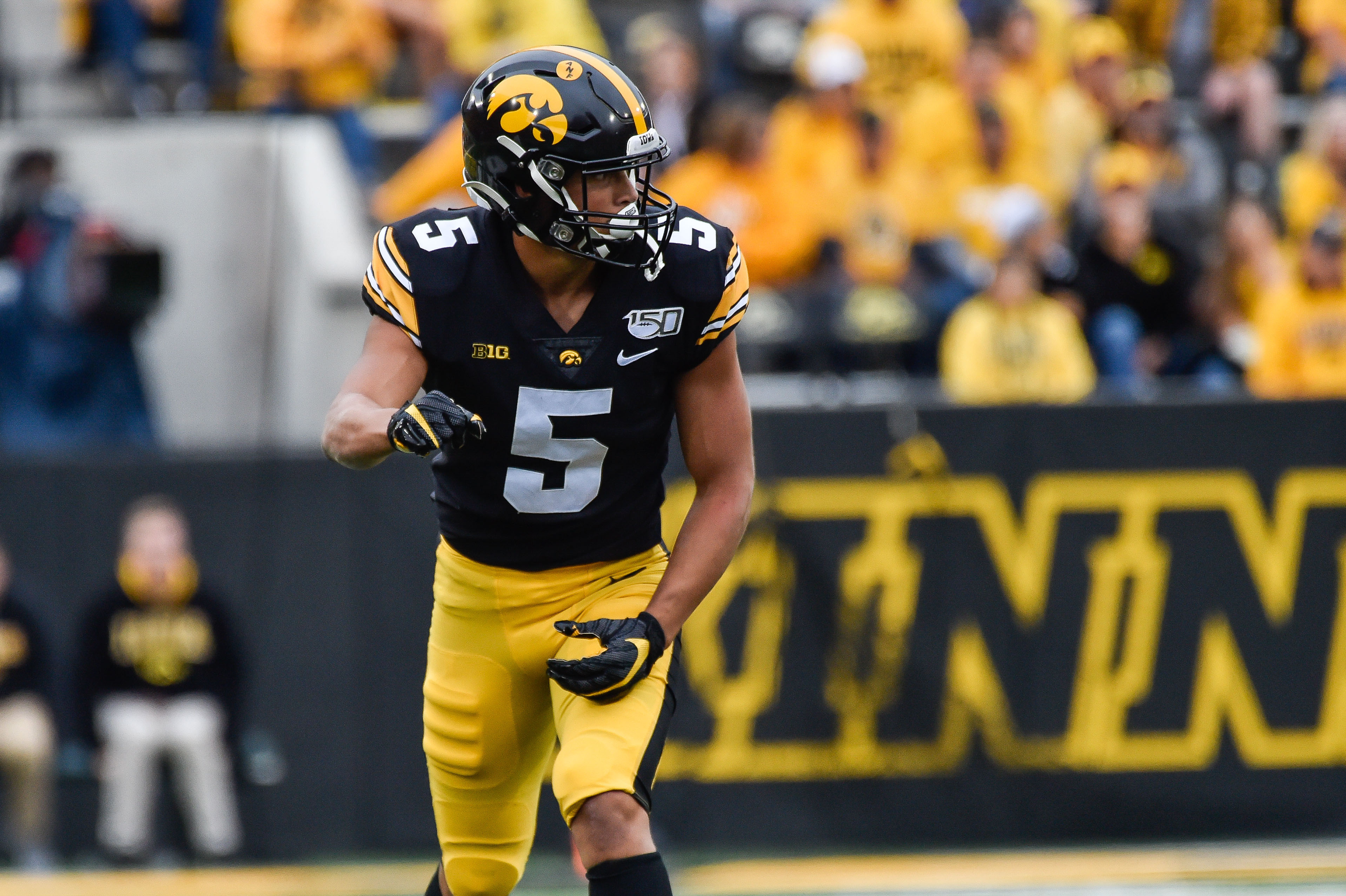 Iowa WR coach Kelton Copeland discusses Oliver Martin's season, outlook