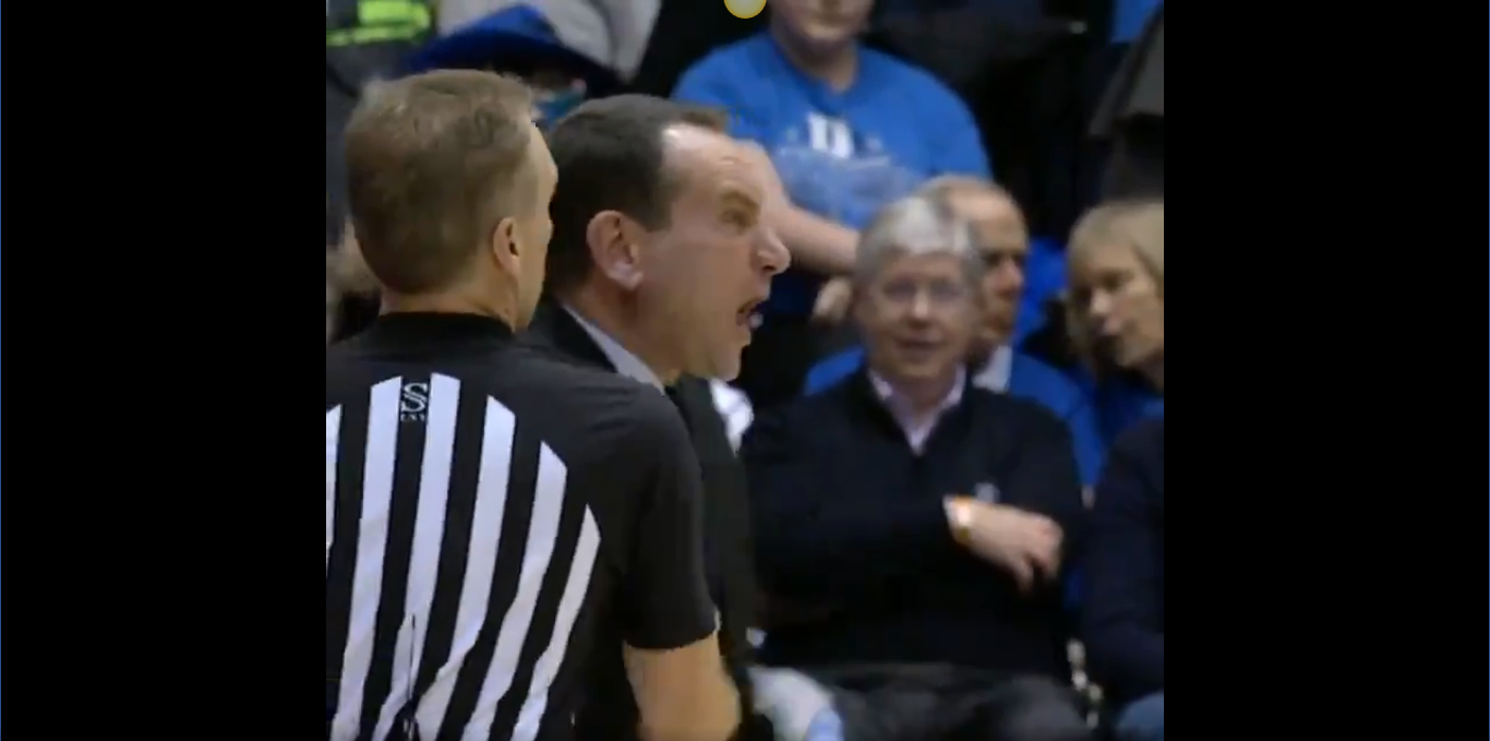Coach K erupts on Cameron Crazies for chanting at Jeff Capel during