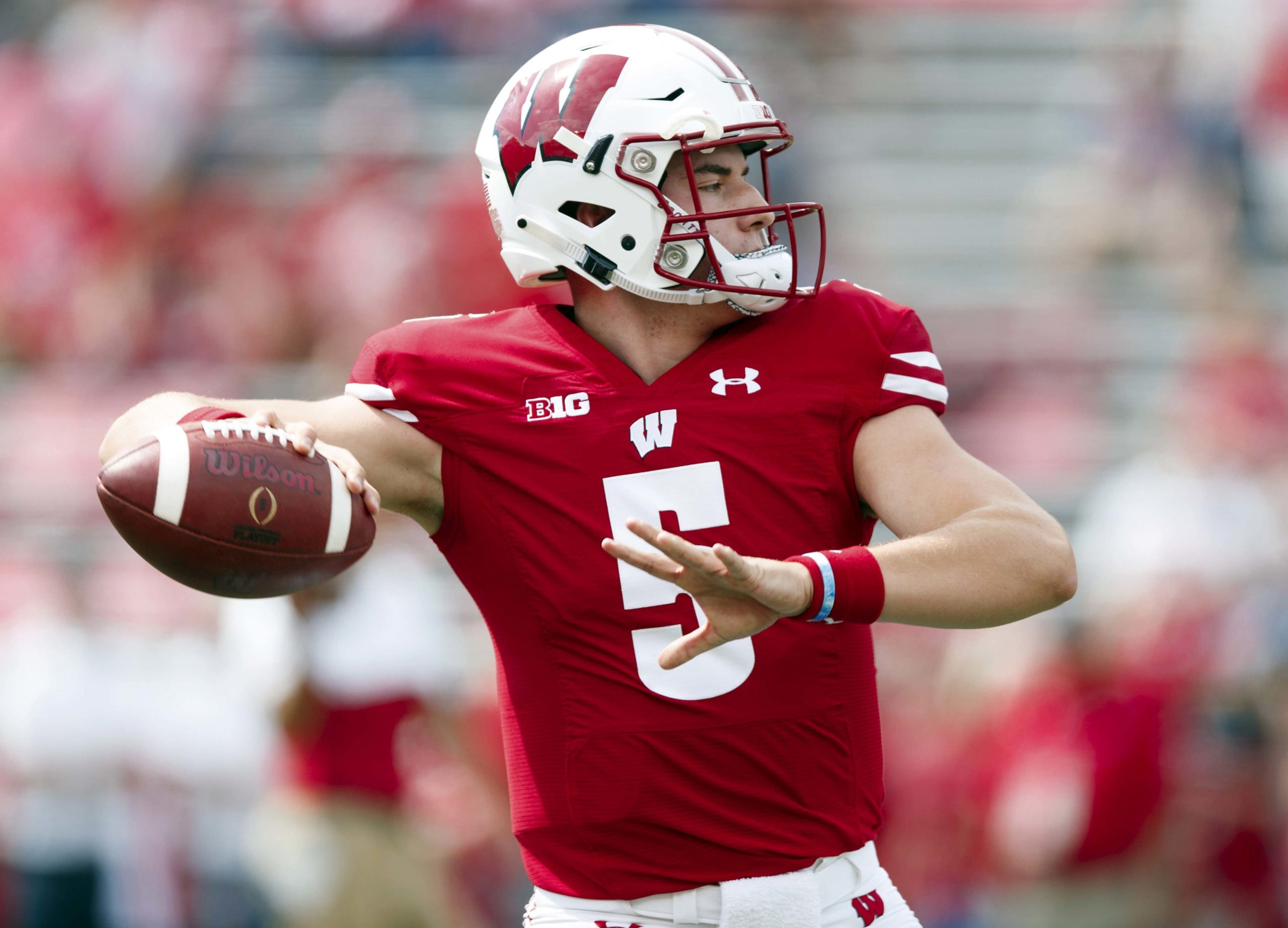 Wisconsin QB Graham Mertz announces new trademark with NIL changes on