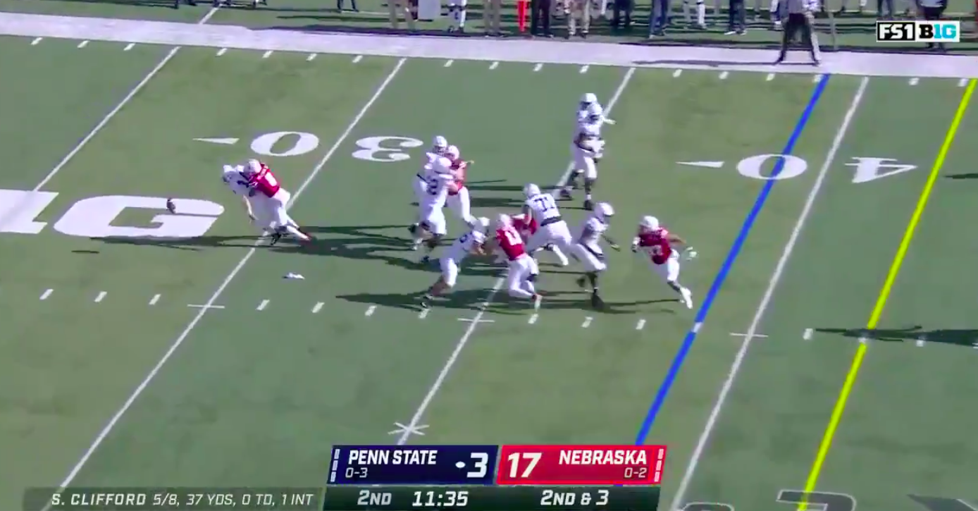 Nebraska takes commanding lead vs. Penn State after scoopandscore