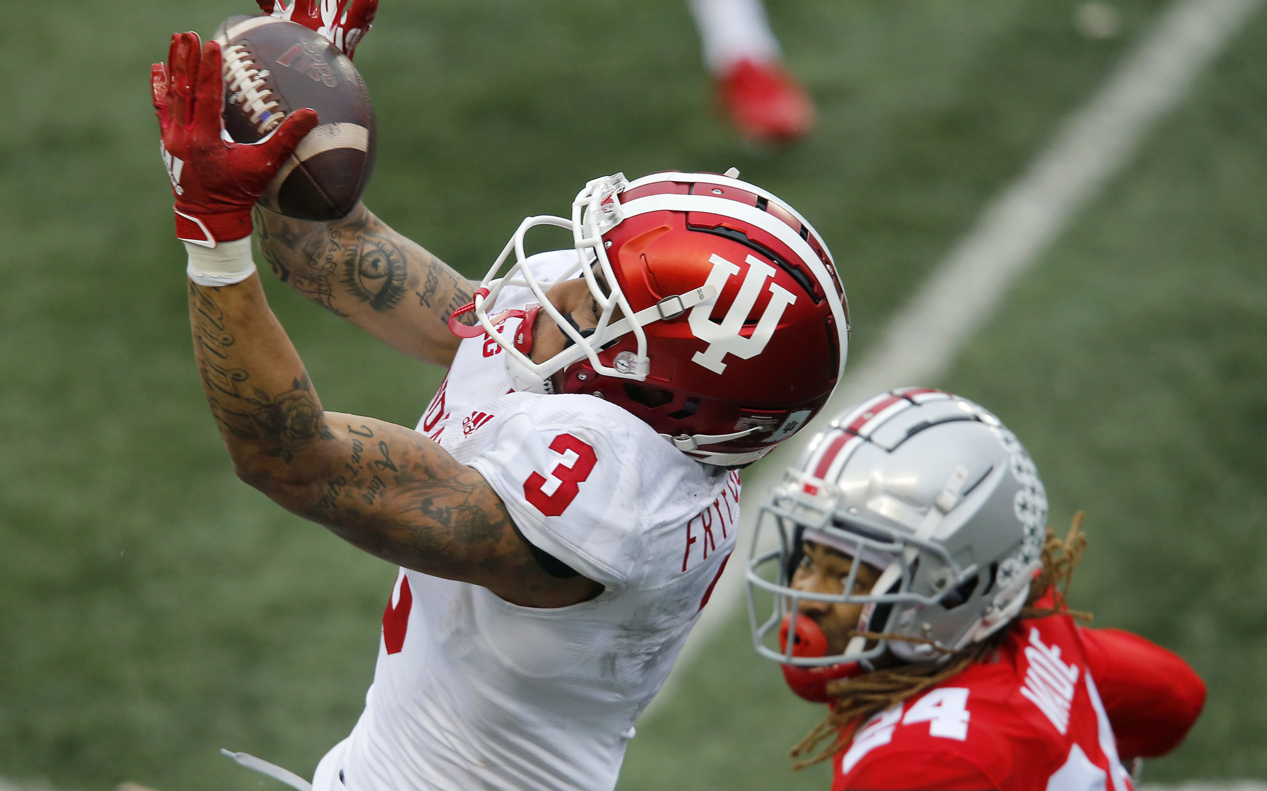 B1G Network Analyst Explains Why Indiana WR Ty Fryfogle Is A Top 10 Player In The B1G