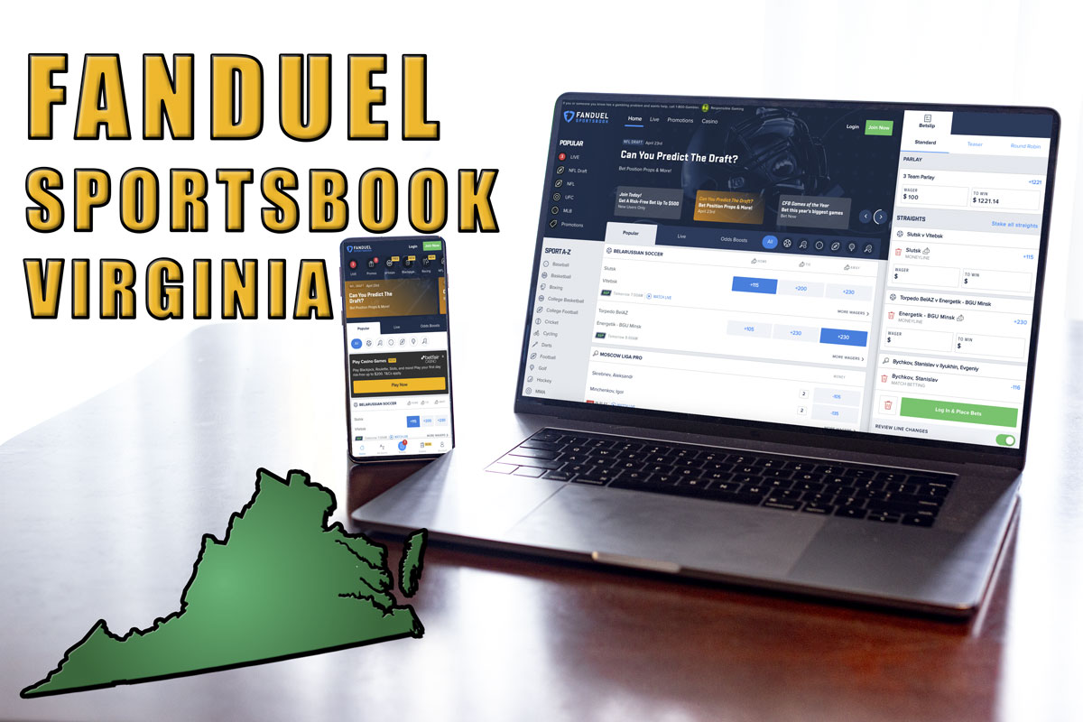 The FanDuel Sportsbook App Is Now Live In Virginia, Get Bonus Now