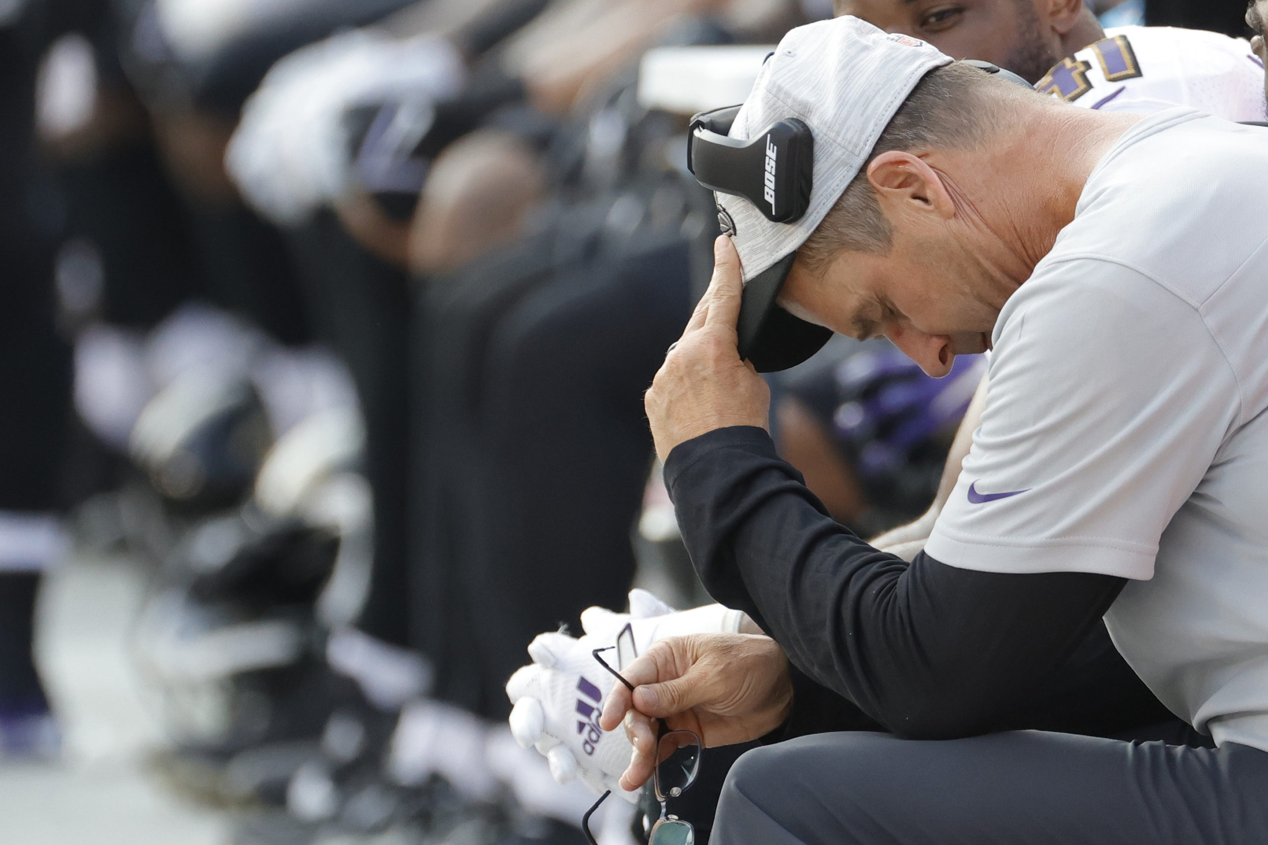 Social media reacts to John Harbaugh's decision to play JK Dobbins in