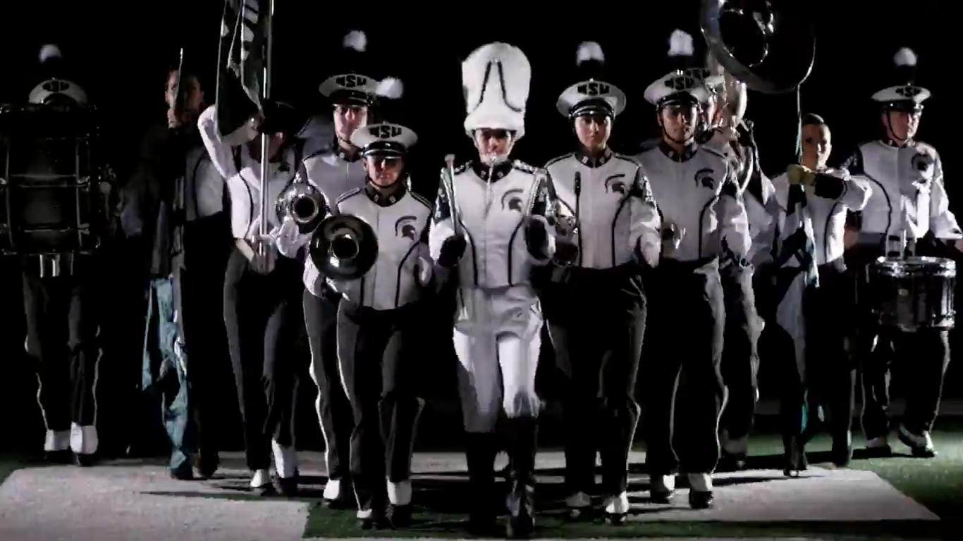 Return of the bands Michigan State unveils hype video for return of