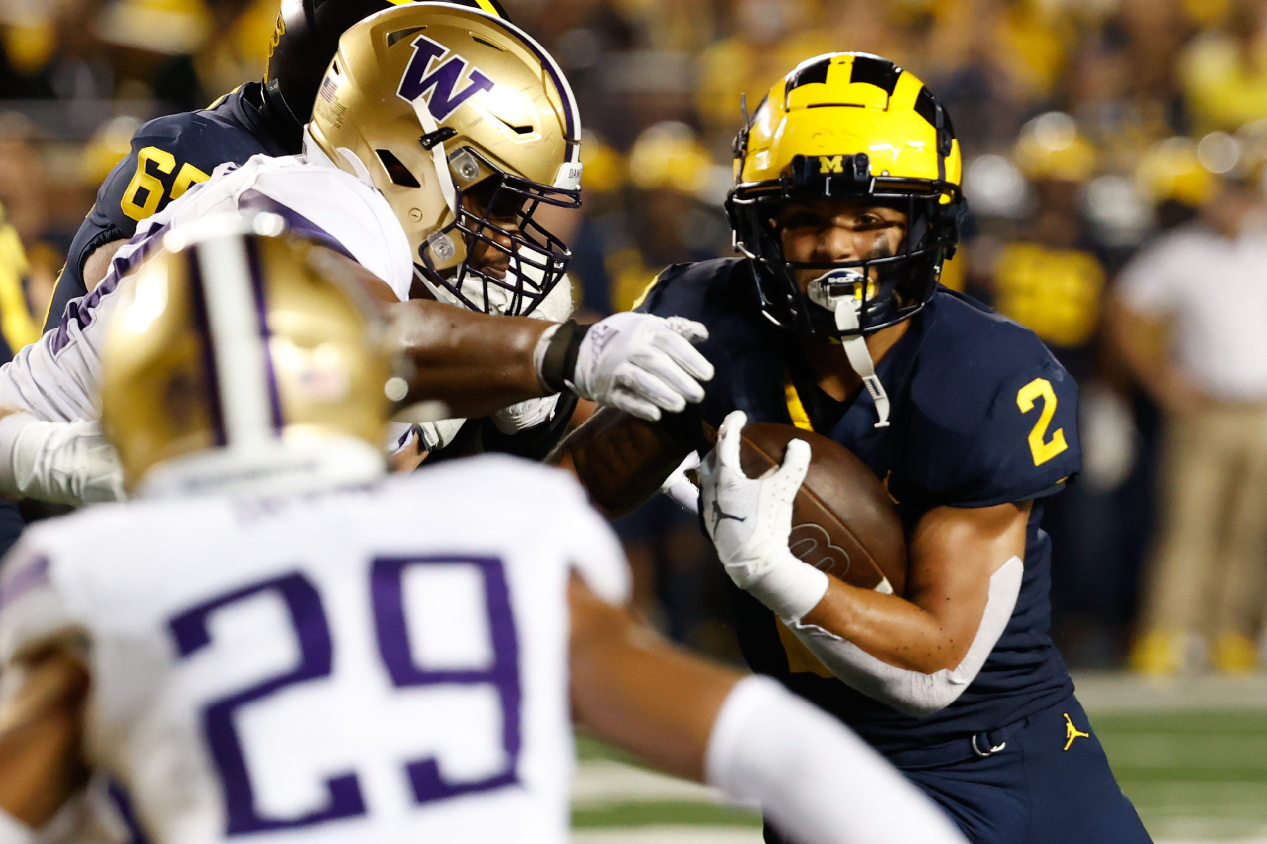 Through 2 games, Michigan's Blake Corum leads nation in allpurpose yardage