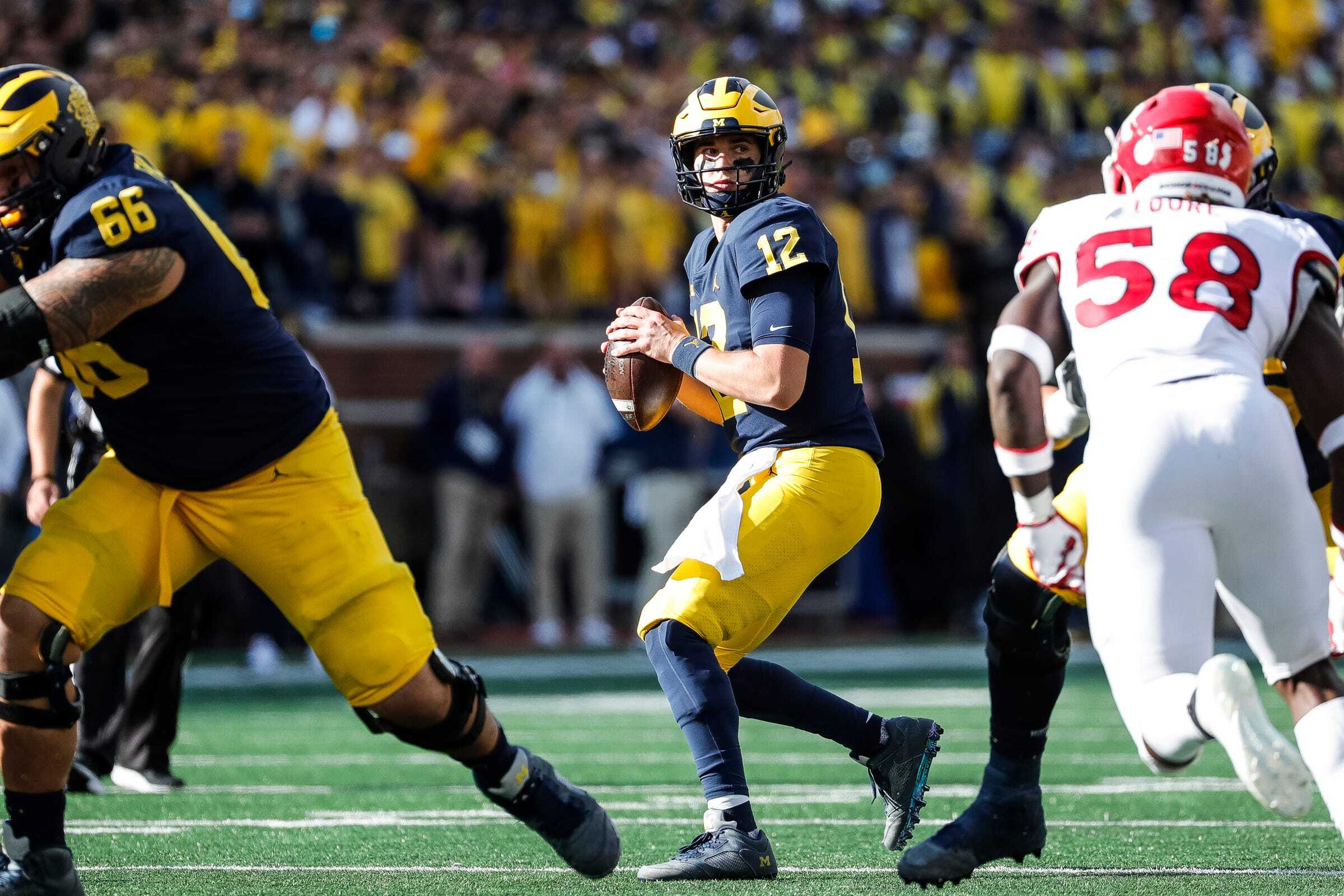 Cade McNamara still sees room for improvement even during Michigan's 40 start