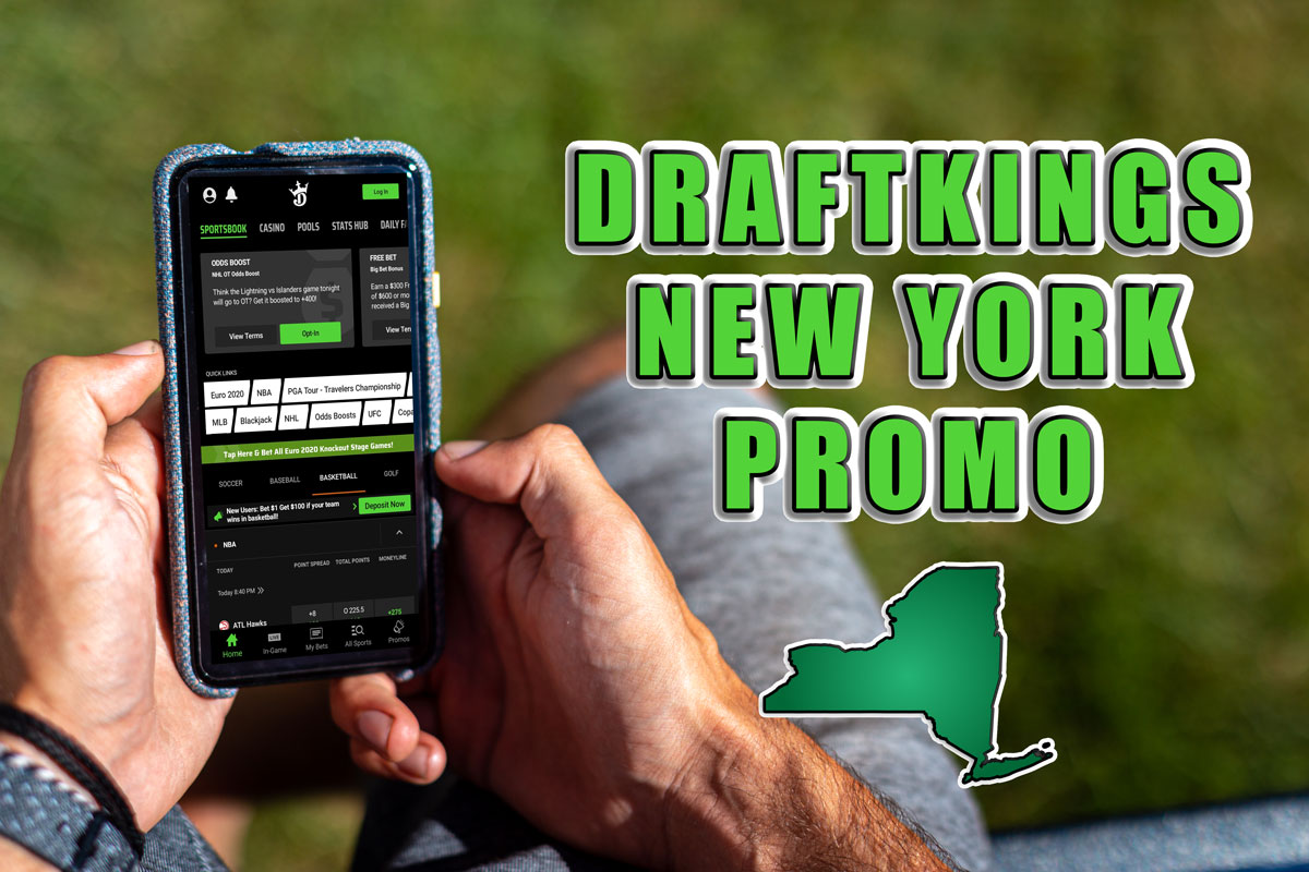 DraftKings Sportsbook New York Promo 100 Bonus Now, 401 Odds Later