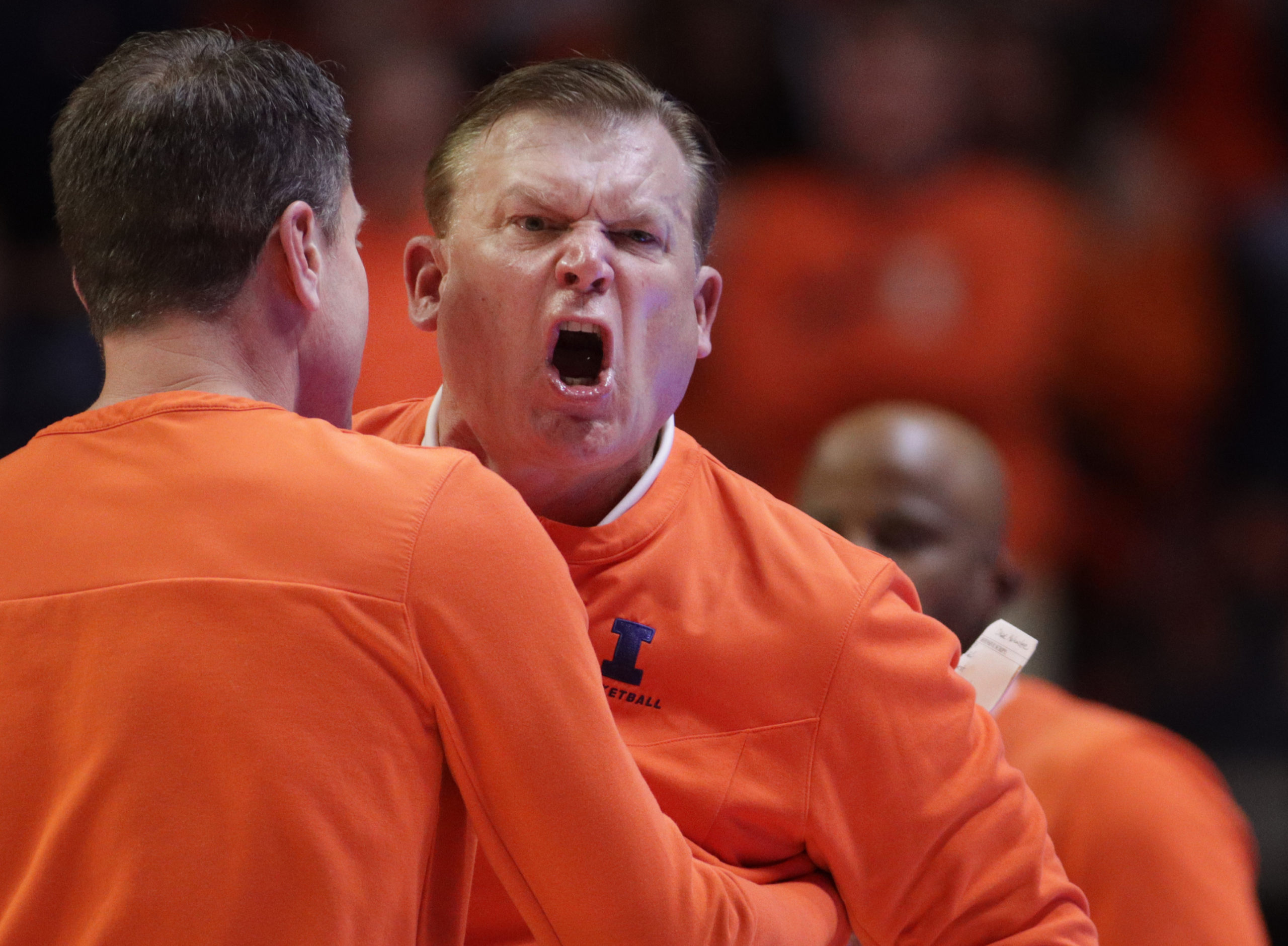 Illinois' Brad Underwood tossed from Ohio State game, said he didn't
