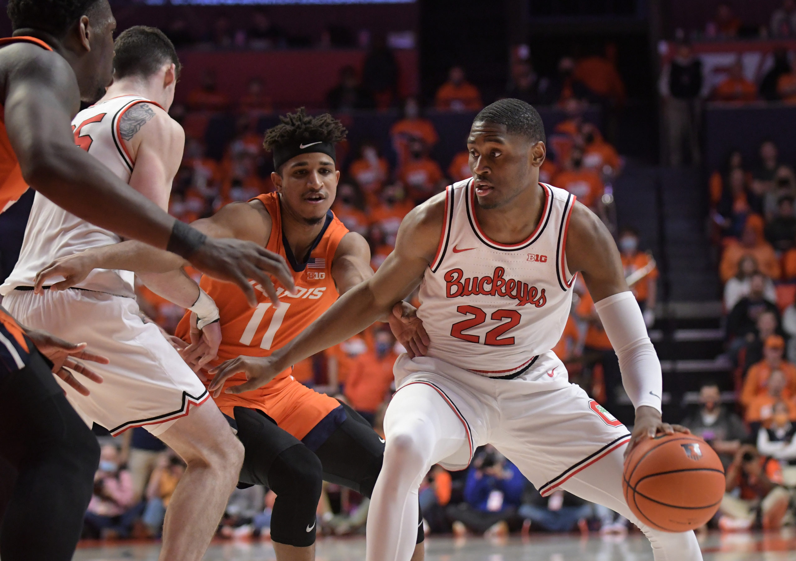 Brad Underwood Sings Major Praise For Ohio State s Malaki Branham 