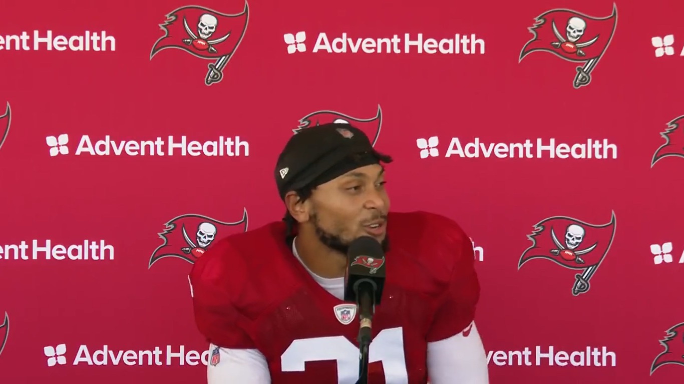 Antoine Winfield Jr. discusses progress of WR Tyler Johnson, journey as