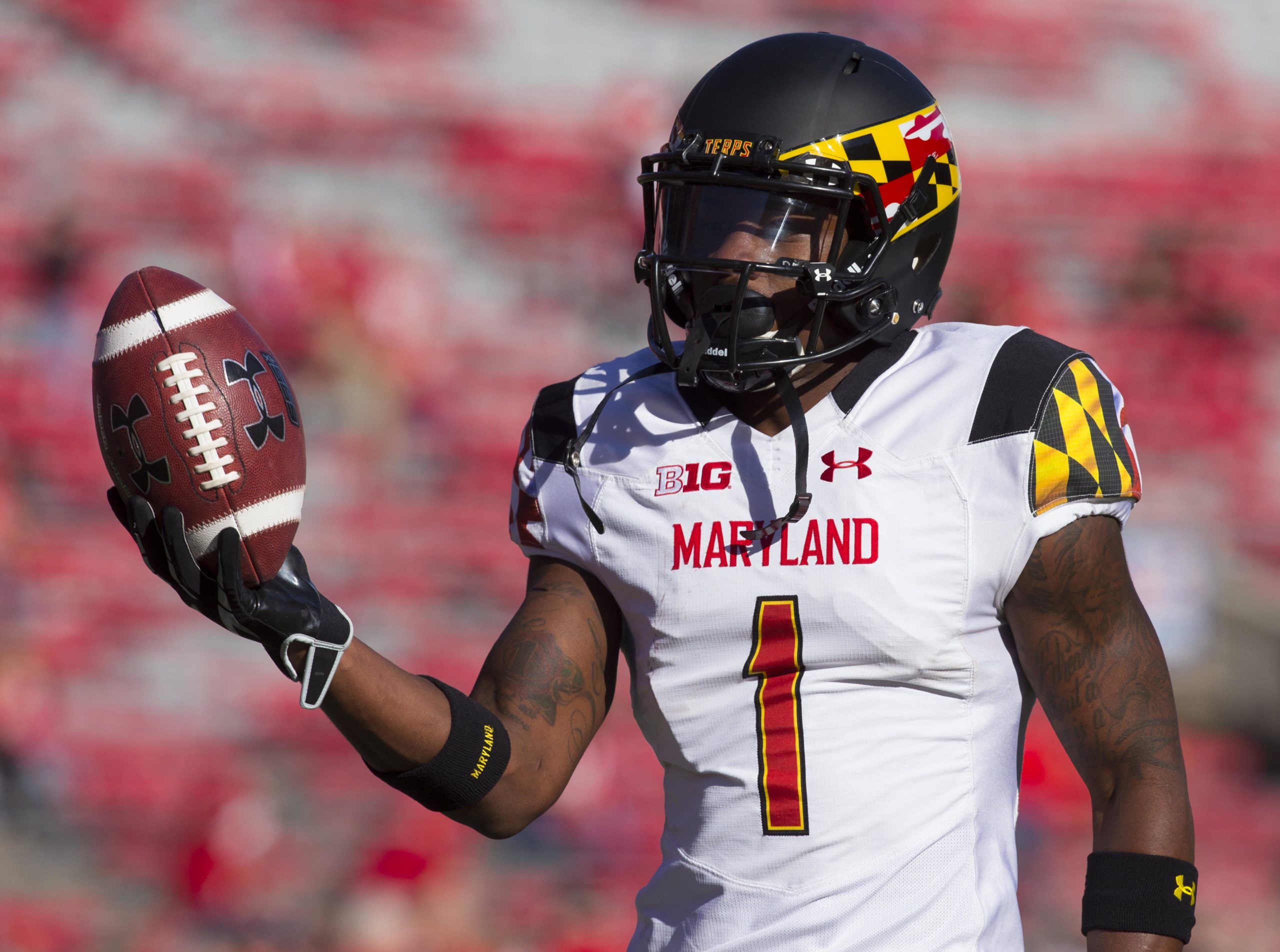 Maryland Officially Reveals Return Of Script Terps Helmet For Week 5