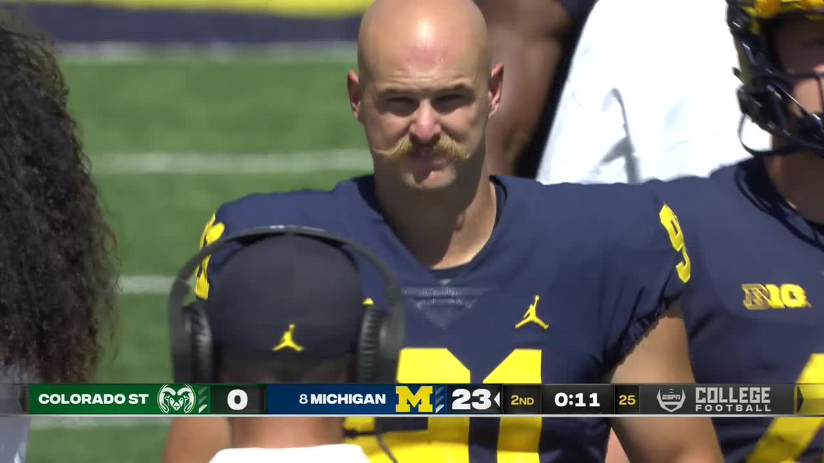 Brad Robbins, Michigan punter, explains inspiration behind brilliant
