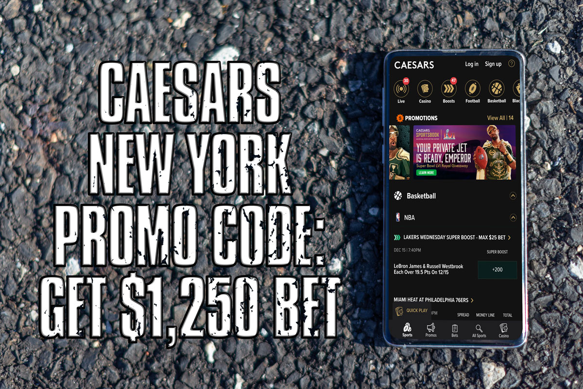 Caesars New York Promo Code Get 1,250 Bet for BillsRams Tonight