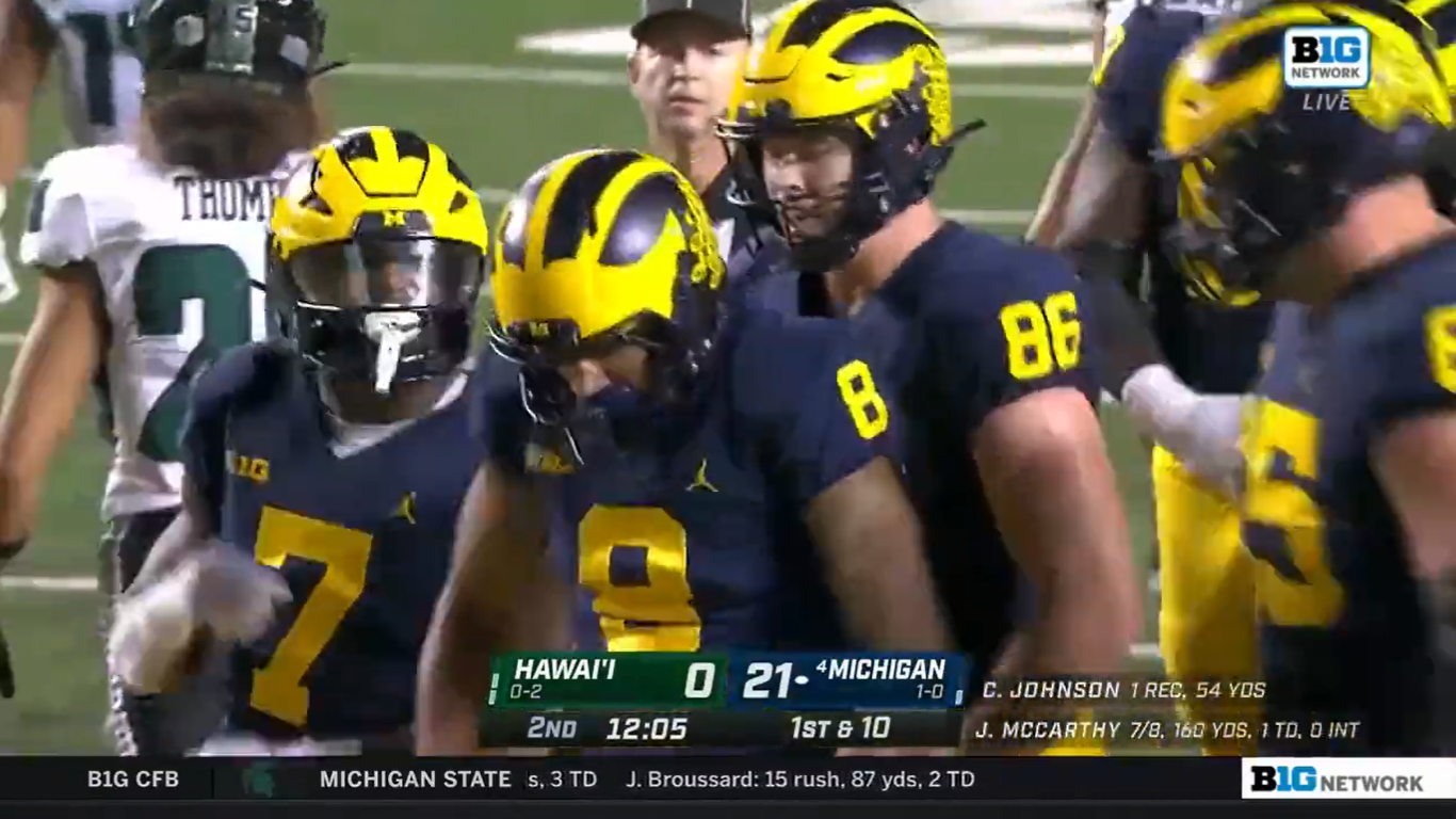 Ronnie Bell Scores First TD Since Return From Season ending Injury In 2021