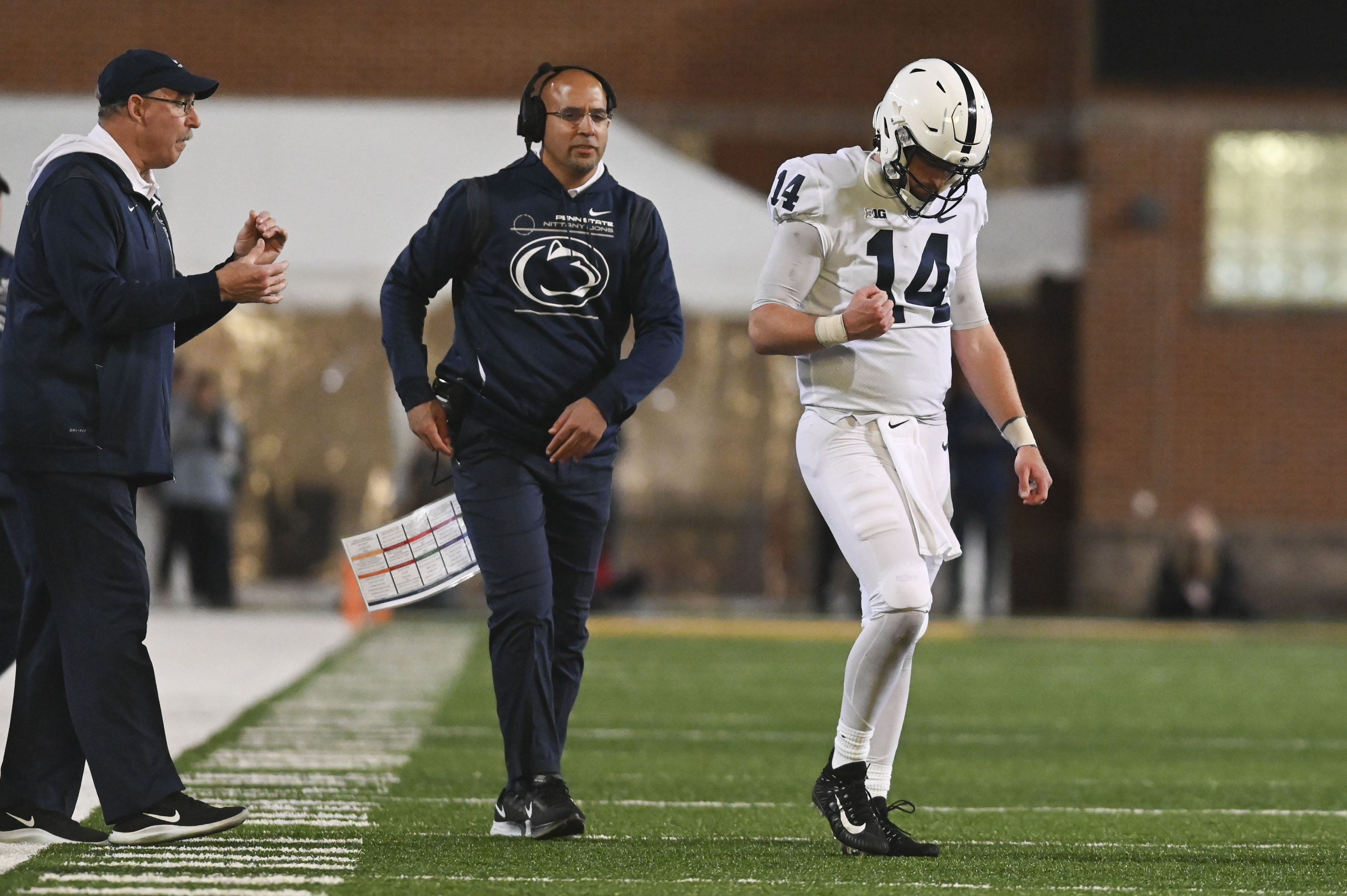 James Franklin addresses injury concerns for starting QB Sean Clifford